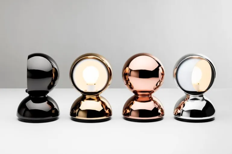 Artemide Eclisse bord-/vägglampa, koppar