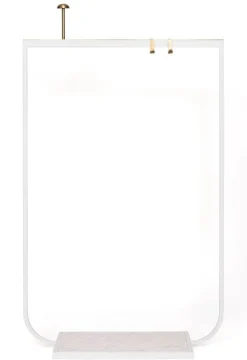 Asplund Tati knopp till klädställning, mässing