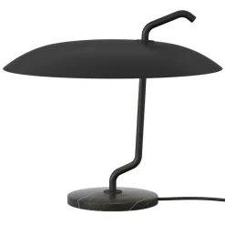 Astep Model 537 bordslampa, svart - svart marmor