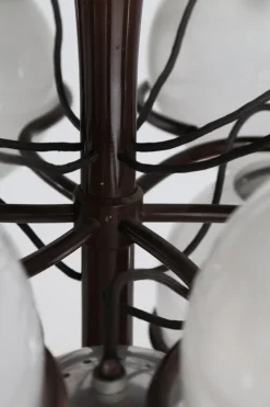 Astep Model 2042/9 taklampa, 20 cm, champagne