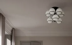 Astep Model 2042/9 taklampa, 20 cm, champagne