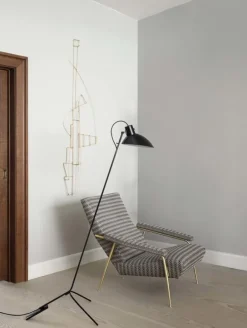 Astep VV Cinquanta golvlampa, svart