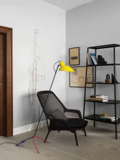 Astep VV Cinquanta golvlampa, Mondrian - gul