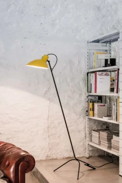 Astep VV Cinquanta golvlampa, Mondrian - gul