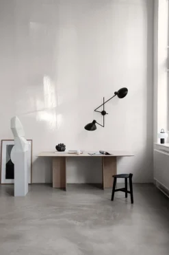 Astep VV Cinquanta Twin vägglampa, svart