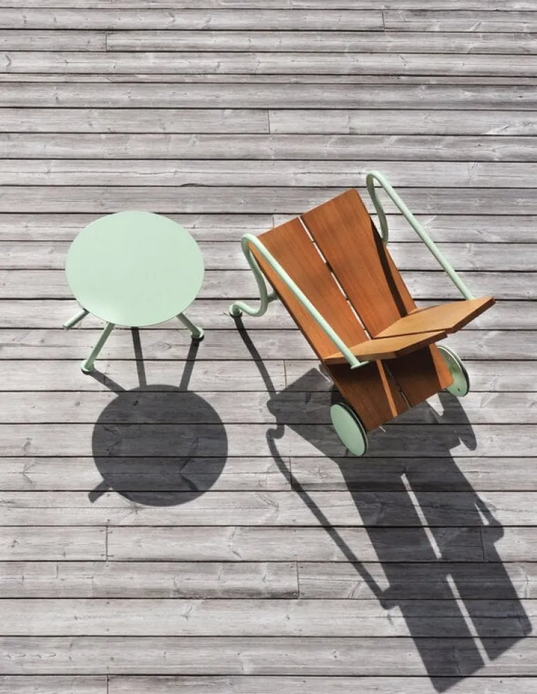 Atelier Sandemar Oona sidobord, pistaschgrön