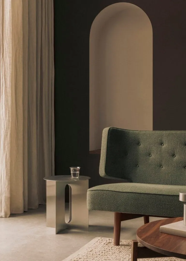 Audo Copenhagen Androgyne sidobord, 40 cm, stål