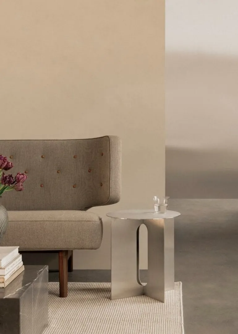 Audo Copenhagen Androgyne sidobord, 40 cm, stål