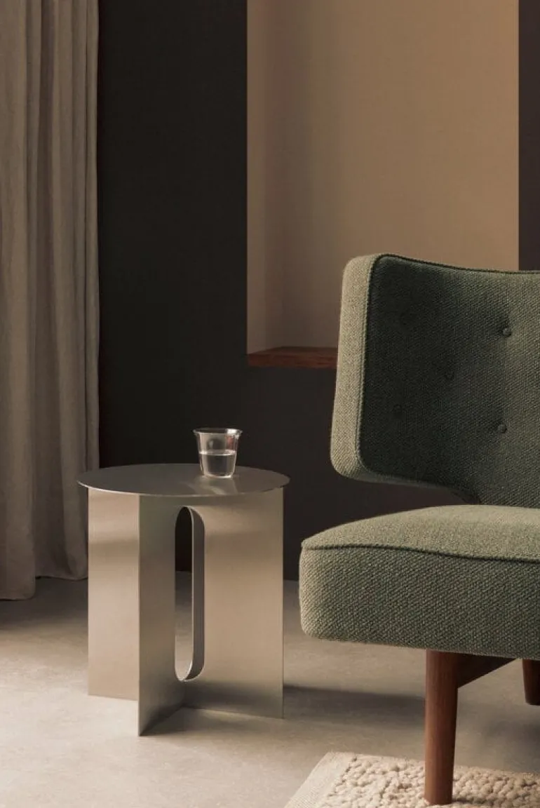 Audo Copenhagen Androgyne sidobord, 40 cm, stål