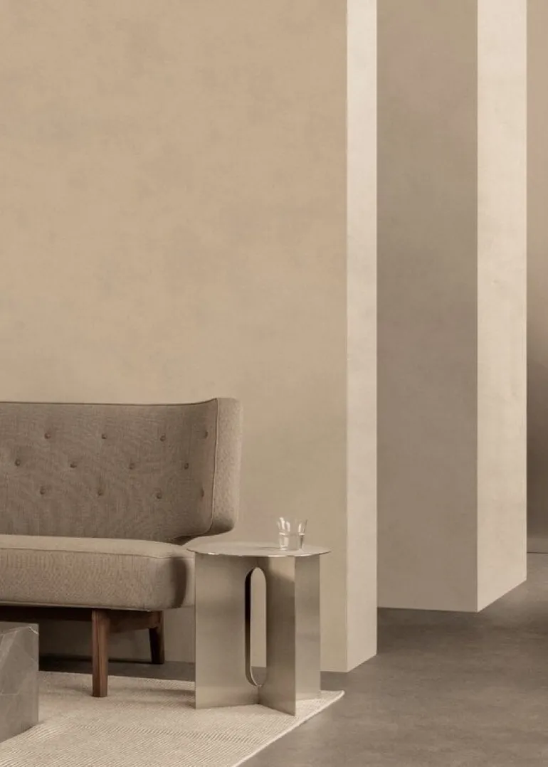 Audo Copenhagen Androgyne sidobord, 40 cm, stål