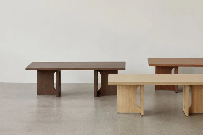 Audo Copenhagen Androgyne soffbord, mörk ek