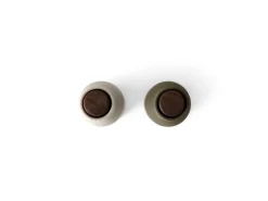 Audo Copenhagen Bottle Grinder 2 st., jaktgrön - beige - valnöt