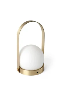 Audo Copenhagen Carrie LED-bordslampa, borstad mässing