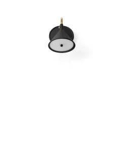 Audo Copenhagen Cast Sconce vägglampa med diffuser, IP44, svart