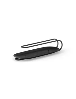 Audo Copenhagen Clip ljusstake, 3-armad, svart