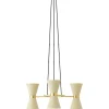 Audo Copenhagen Collector Chandelier 3, crème