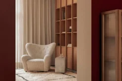 Audo Copenhagen Curiosity skåp, lågt, ek - glas