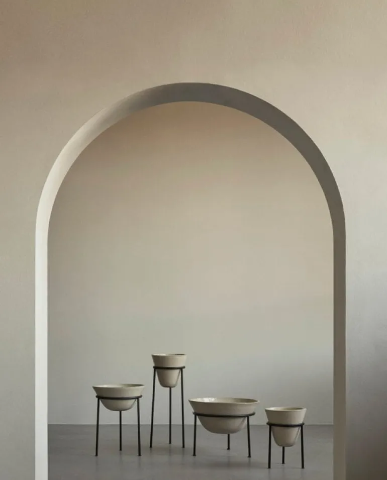 Audo Copenhagen Daiza blomkruka, 35 x 25 cm, elfenben