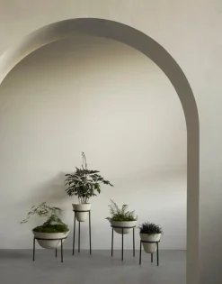 Audo Copenhagen Daiza blomkruka, 65 x 25 cm, elfenben