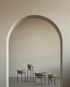 Audo Copenhagen Daiza blomkruka, 65 x 25 cm, elfenben