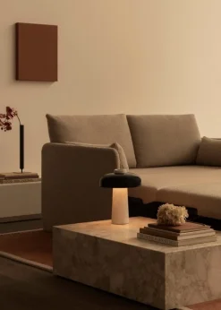 Audo Copenhagen Duomo matta, 270 x 270 cm, terrakottaröd