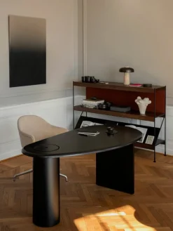 Audo Copenhagen Eclipse skrivbord, mörk oljad ek