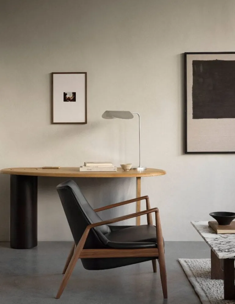 Audo Copenhagen Eclipse skrivbord, naturligt oljad ek