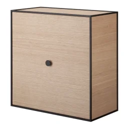 Audo Copenhagen Frame 42 låda med dörr, ek