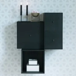 Audo Copenhagen Frame 49 låda, svartbetsad ask