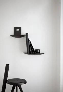 Audo Copenhagen Gridy Fungi hylla, medium, svart