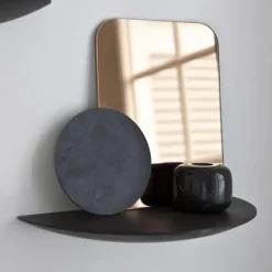 Audo Copenhagen Gridy Fungi hylla, medium, ljus ek