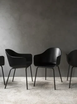 Audo Copenhagen Harbour stol, svart