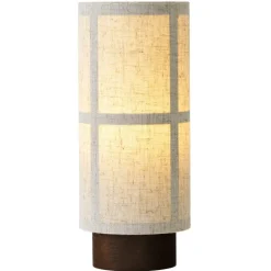 Audo Copenhagen Hashira bärbar bordslampa, rå linne