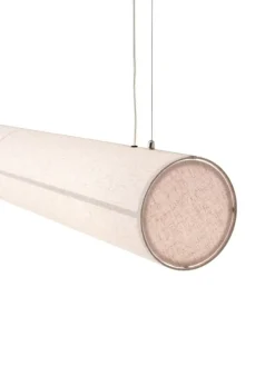 Audo Copenhagen Hashira Linear pendellampa, rå linne
