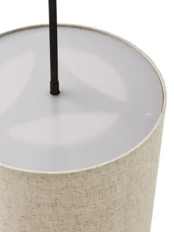 Audo Copenhagen Hashira taklampa, stor, rå linne