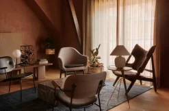 Audo Copenhagen Houkime matta, 200 x 300 cm, midnight blue