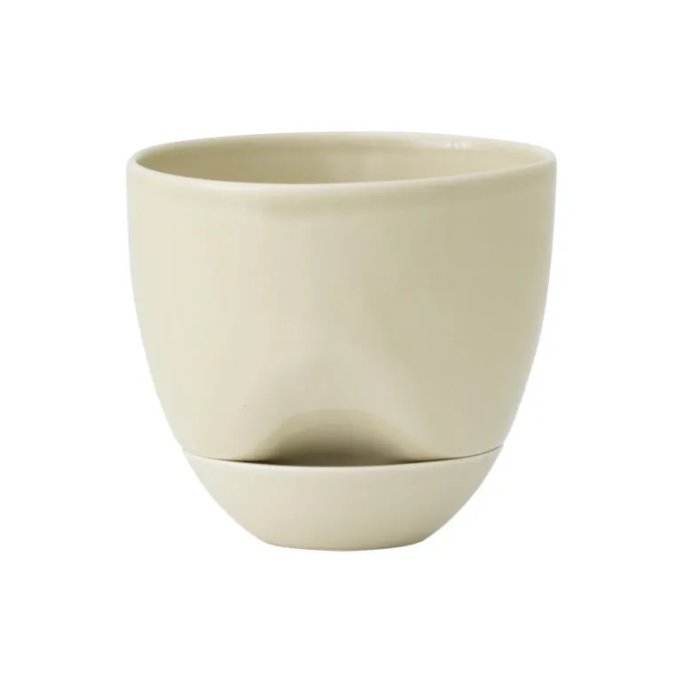 Audo Copenhagen Hydrous blomkruka, 12 cm, askgrå