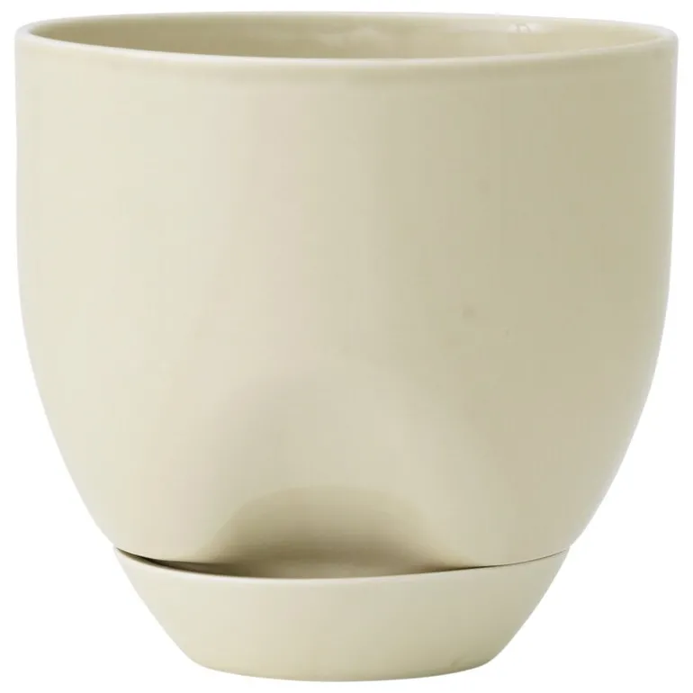 Audo Copenhagen Hydrous blomkruka, 20 cm, askgrå