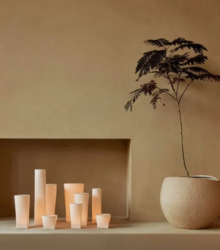 Audo Copenhagen Ignus flamlösa ljus, 35 cm