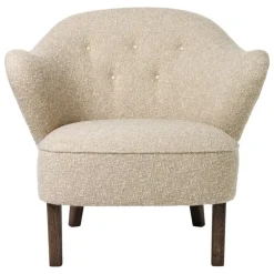 Audo Copenhagen Ingeborg fåtölj, Sahco Zero 001 - rökt ek