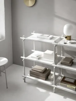 Audo Copenhagen JWDA bordslampa, spegelpolerad mässing