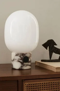 Audo Copenhagen JWDA bordslampa, Calacatta Viola-marmor