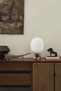 Audo Copenhagen JWDA bordslampa, Calacatta Viola-marmor