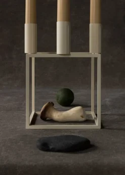 Audo Copenhagen Kubus 4 ljushållare, elfenben