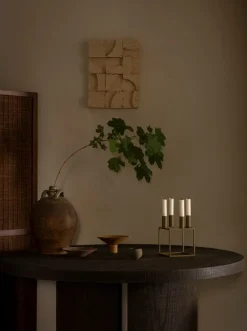 Audo Copenhagen Kubus 4 ljushållare, oliv