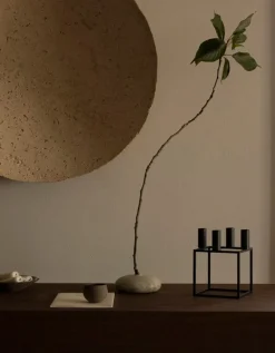 Audo Copenhagen Kubus 4 ljushållare, svart