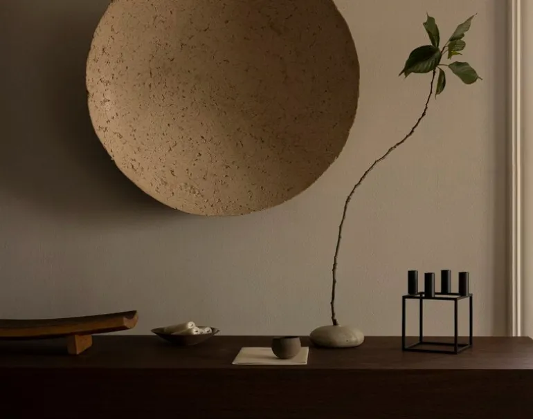 Audo Copenhagen Kubus 4 ljushållare, svart