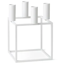 Audo Copenhagen Kubus 4 ljushållare, vit