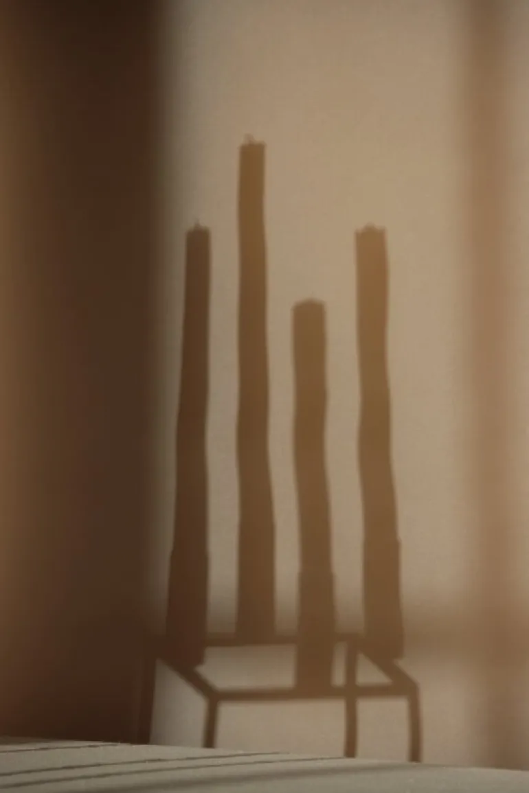 Audo Copenhagen Kubus 4 ljushållare, vit