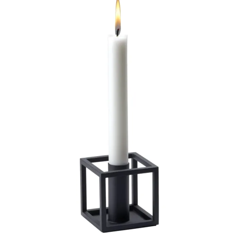 Audo Copenhagen Kubus 1 ljushållare, svart